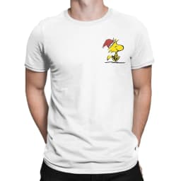 Casual Peanuts Snoopy Dancing T Shirt For Men Women Round Neck Short Sleeve Top Tee Cotton Summer Tops