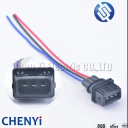3 pin 282191-1 282729-1 EFI waterproof Fuel Injector connector EV1 Car Power Timer Connector Sensor Plug 1-962581-1 with wire