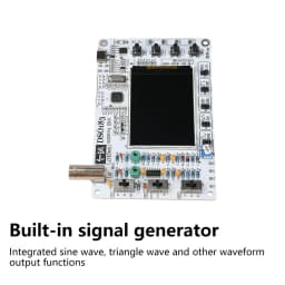 DSO183 DC 5V Digital Oscilloscope DIY Kit, 0–500 kHz Oscilloscope Electronics Soldering Kit, Type-C Connector