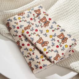 Fromthenon Fabric Notebook Cover Planner Case Cover Protective Shell Journal Cover Protector Office Stationery Supplies