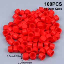 M12 M14 M16 M18 Injector Dust Cap for Common Rail System Flexible Fit for Auto Repair and Mechanics 100pcs