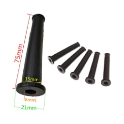 5Pcs Power Cord Protective Cover Rubber Wire Protector Cable Sleeve Boot Cover For Angle Grinder Cable Wire Connect Protection