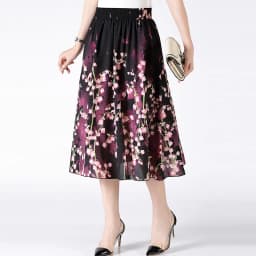 Women's Plus Size Half Skirt 2024 Summer New Bohemian Style Printed Pleated Skirt Fashionable Spring Women's Clothing