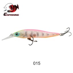 ESFISHING Wobble Hard Lure NAHAN 75mm 7.1g 0-2.4 Dive Fishing Baits Flow Floating Minnow Isca Artificial