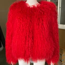 YOLOAgain Plus Size Dark Brown Mongolia Sheep Fur Jacket Women Real Fur Jacket Female Winter Warm Outerwear