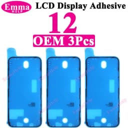 3PCS OEM Waterproof Adhesive Seal Sticker for iPhone 14 13 12 11 X XS 8 Plus 7 LCD Screen Display Frame Glue