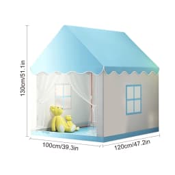 Princess Fairy Tale Castle Tent, Secret Space for Boys and Girls, Portable Children's Play Tent, Pretend Play Toy House, Great Holiday Gift, Halloween and Christmas Gift, Does Not Include Accessories and Lighting