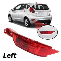 Rear Bumper Reflector Fog Lamp Tail Brake Light Right For Ford Fiesta Mk7 2008 2009 2010 2011 2012 2013 2014 CMAX 2010-2015
