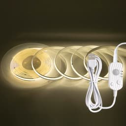 DC5V USB Motion Sensor 8mm COB LED Strip 3 Modes Dimmable Induction Night Light for Bedroom TV Backlight Kitchen Cupboard Decor