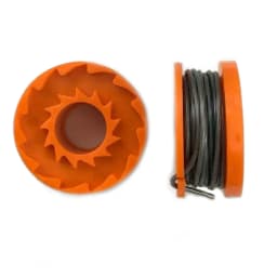 3 Count Trimmer Spool Kit With 1.65mm Line For Mac For Allister MGTP18Li Each Spool Has 3.05 Meters Of Heavy Duty Cutting String