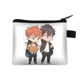 Japanese Anime Yaoi Bl Given Yaoi Given Manga Pattern Coin Purse Women Fashion Mini Handbags Casual Beauty Lipstick Bag Gift