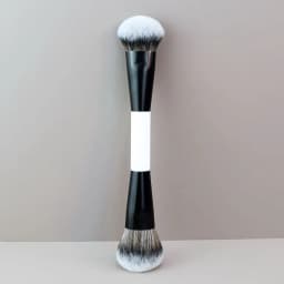 F4 Dual-Ended Foundation Face Brush Double-ended Powder Blush Contour and Eyeshadow Concealer Makeup Brushes