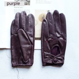 Women's Single-Layer Unlined Thin Driving Leather Gloves Hollow Style Outdoor Cycling Driver Gloves Free Shipping