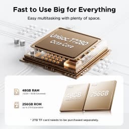DOOGEE AORLYM P13 Pro Tablet 48GB+256GB Gemini AI 13.4" 2.4K 120Hz Display 12000mAh Large Battery UNISOC T7280 4G Dual SIM Widevine L1 Android 16 Smart Pad