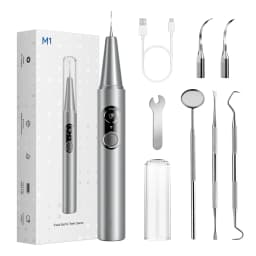 Visible Electric Tooth Cleaner with Camera Ultrasonic Dental Tartar Plaque Remover Teeth Whitening Tooth Stains Cleaning Tools