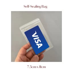 10/20 Pieces Self-sealing Bracelet Earrings Plastic Transparent Jewelry Gift Storage PVC Bag For Small Business Customize Logo