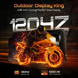 Rugged Smartphone Cubot Kingkong Power 5, Android 15, 16GB RAM (6+10), 128GB ROM, 6.88' 120Hz Screen, 15300mAh Battery, MTK G100