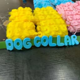 DIY Silicone Letter Charms Custom Dog Name Decor Anti-Fall Waterproof Fit for Thick Thin PVC Pet Collars