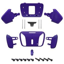 eXtremeRate Replacement Redesigned K1 K2 K3 K4 Back Buttons Housing Shell for ps5 Controller, RISE4 Remap Kit - 19 colors