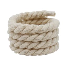 Halloween Christmas Cotton Shoelaces 8 Solid Color 8mm Wide Round Thick Rope Fall Winter Three-Strand Twisted Multiple Sizes