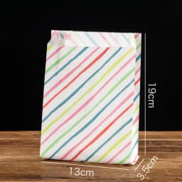 25 Pcs High Quality Kraft Paper Bag Paper Bags Takeout Food Bags Oil Proof French Fries Fried Chicken Bread Hamburger Burrito