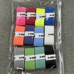 4/12pcs HEAD Tennis Racket Overgrip Sweat Band Absorption Grip PU Badminton Racket Handle Grip Tennis Griptape Padel Racket Grip