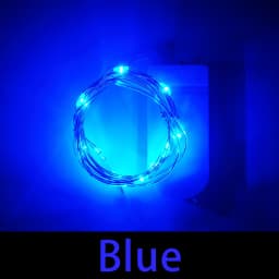 Mini LED String light 2M Silver Wire Fairy Lights for Garland Home Christmas Wedding Party Decoration Powered by CR2032 Battery