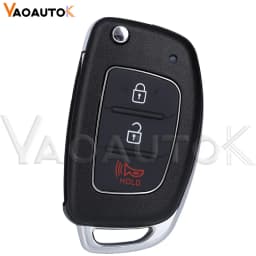 Remote Case 3/4 Buttons Housing For Hyundai HB20 SANTA FE IX35 IX45 Accent I40 Solaris Flip Car Key Shell TOY40 Key Fob Cover