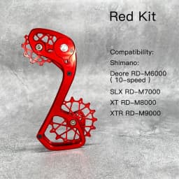 Mtb Rear Derailleur Cage Pulley Wheels for Shimano 11speed Derailleur Oversized Bearing For Deore XT SLX XTR M7000 M8000 M9000