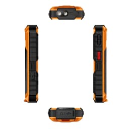 UNIWA S9 4G Feature Phone 2.4Inch Screen IP68 Waterproof Big Loudspeaker Large Buttons LED Light 3000mAh Mobile Phone