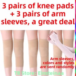 Ultra-Thin Knee Pads Warmth for Cold Legs Men Women Suitable for Air-Conditioned Rooms Non-Slip Breathable Home Use