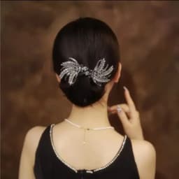 Elegant Peacock Shape Hair Bun Maker Twist Headwear Roll Hair Tool Hair Twister Easy Fast Snap Hairstyle Twist Women