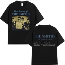 The Smiths The Queen Is Dead T Shirt 1980's Indie, Morrissey Oversized T-shirt Vintage Punk Rock Band T-shirts Streetwear Unisex