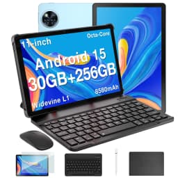Global Version DOOGEE U11 Pro Android 16 2 in 1 Tablet PC 11 inch Ultra-clear 90Hz Display 30GB(6+24) 256GB 8580mAh Battery Tablet Pad PC