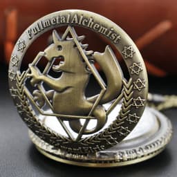 Alchemist Hollow Steampunk Quartz Pocket Watch Bronze Case Necklace Pendant Clock Chain Men's and Women's Christmas Gift Reloj
