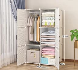 Aesthetic Display Wordrobe Partitions Dressing Rooms Space Saving Storage Waredrobe Organizer Women Vestidores Home Furniture