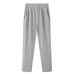 Middle Aged Women's Pants 2026 New Summer Thin High Waiste Elastic Loose Straight Pants Female Casual Trousers 5XL 6XL 7XL 8XL