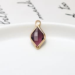 1pcs Diy Jewelry Copper Edging Gold Plated Drop Pendant Necklace Earrings Bracelet Small Accessories Material Handmade Charms