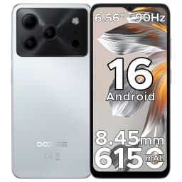 Global Version DOOGEE Note 56 VIP Smartphone Android 16 6150mAh Large Battery 6.56'' Display 24GB 64GB 8MP Camera Mobile Phone