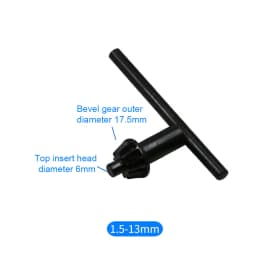 Electric Hand Drill Chuck Wrench Tool 0.3-4mm 0.6-6mm 1.5-10mm 1.5-13mm 3-16mm 5-20mm Drill Chuck Keys Lathe Accessories
