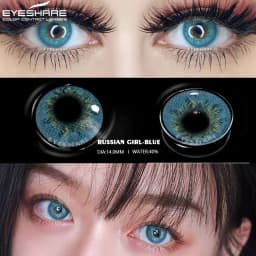 EYESHARE 1 Pair Colored Contact Lenses Natural Look Fast Delivery Brown Eye Lenses Gray Contact Green Eye Lenses Blue Lenses