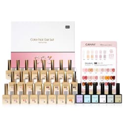 CANNI 9ML Kit Nail Gel Polish HEMA/TPO FREE Full Coverage 30pcs Color Gel Pigment Professional Nail Art Long-lasting Gel Varnish