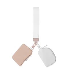 2PCS Mother’s Gift Mini Zip Around Wristlet Keychain Wallet Gift for Wristlet Portable Wallet Coin Purse Mini Women Coin Pockect