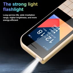 Ultra Slim Mini Size Cute Pocket Mobile Phone Big Screen Triple SIM SOS Call Speed Dial Large Button New Disign Elderly Phone