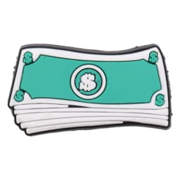 Good Quality 1-25pcs PVC Shoe Charms Money Banknote USD Symbol Purse Accessories DIY Shoes Ornaments Fit Wristbands Kids Gift