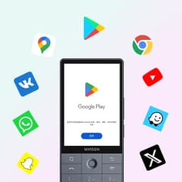 Qin F25 MTK8786 Not Unlock Google Play Android 14 Dual SIM Cards 6GB+128GB 2700mAh WIFI Bluetooth Touch 3.54Inch Screen