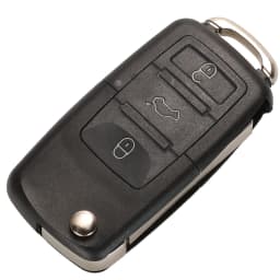 jingyuqin 10pcs 2/3/4 button Key Shell Case for VW Passat Polo Golf Touran Bora Ibiza Leon Octavia Fabia Remote Key blank