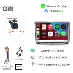 7862 720P Auto Android 13 12G+256G Car Radio GPS Player 4GB Carplay Navigation Autoradio For Porsche Cayman 911 987 Boxster 997