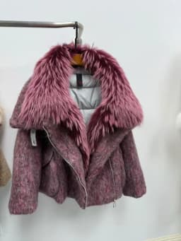 OFTBUY Luxury Short Big Fox Fur Goose Down Coat Female Natural Fur Puffer Jacket New Autumn Winter Thickened Warm Clothes Women