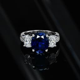 Wong Rain 100% 925 Sterling Silver Oval 5CT Sapphire High Carbon Diamond Gemstone Wedding Engagement Fine Jewelry Ring For Women
